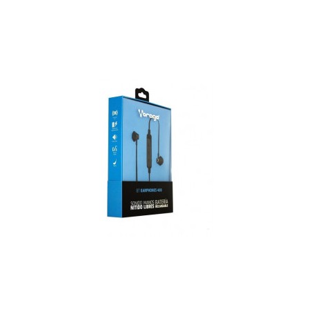 AUDIFONO MANOS LIBRE VORAGO EARPHONES 400 NEGRO MOD:EPB-400