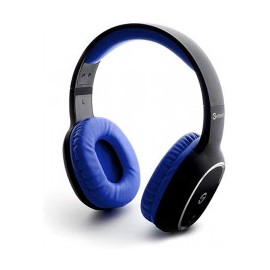 AUDIFONOS DE DIADEMA HEADSET GETTTECH GH-4640 NEGRO CON AZUL