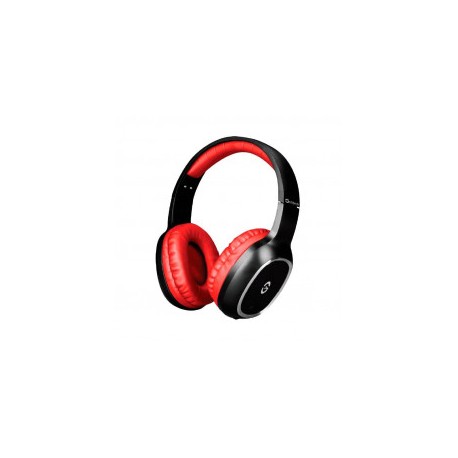 AUDIFONOS DE DIADEMA HEADSET GETTTECH GH-4640 NEGRO CON ROJO