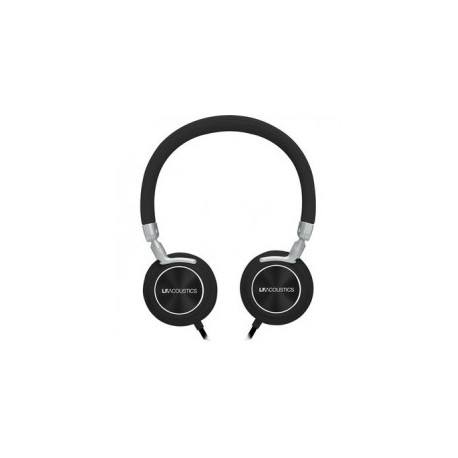 AUDIFONOS DE DIADEMA LF ACOUSTICS CON MICROFONO 3.5 MM 20MW FEEL NEGRO