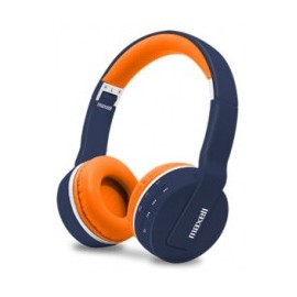 AUDIFONOS DE DIADEMA MAXEL MXH-BT800 DIA/BLUETOOTH COLOR NARANJA