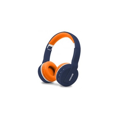 AUDIFONOS DE DIADEMA MAXEL MXH-BT800 DIA/BLUETOOTH COLOR NARANJA