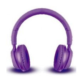 AUDIFONOS DE DIADEMA MOBIFREEMB-02014 METALLICS MORADO