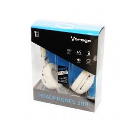 AUDIFONOS DE DIADEMA VORAGO HEADPHONES BLANCO