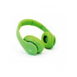 AUDIFONOS DE DIADEMA VORAGO HEADPHONES HP- 204 ALTA FIDELIDAD VERDE