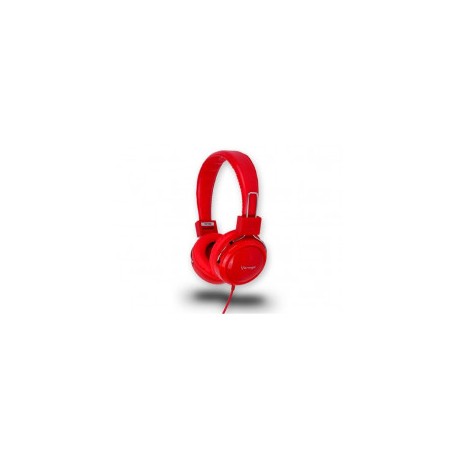 AUDIFONOS DE DIADEMA VORAGO HEADPHONES HP- 300 ROJO