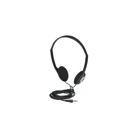 Audifonos Manhattan, Alambrico, Plug 3.5mm, (177481) Negro