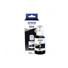 BOTE DE TINTA EPSON 504 NEGRO T504120