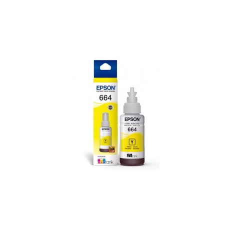 BOTE DE TINTA EPSON 664 AMARILLO T664420