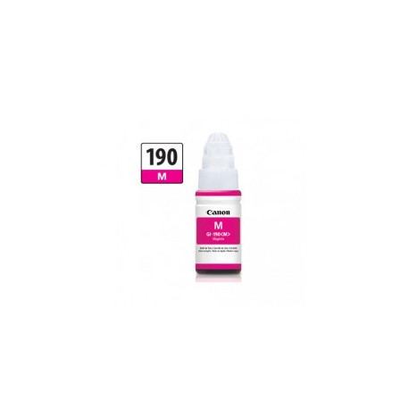 BOTE DE TINTA CANON PIXMA 190 MAGENTA GI-190