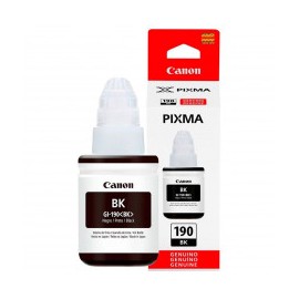 BOTE DE TINTA CANON PIXMA 190 NEGRO GI-190