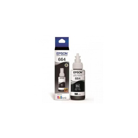 BOTE DE TINTA EPSON 664 NEGRO T664120