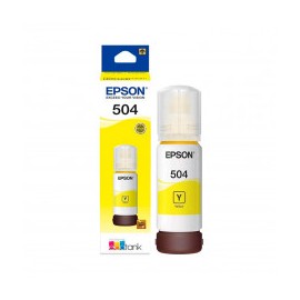 BOTE DE TINTA EPSON 504 AMARILLO T504420