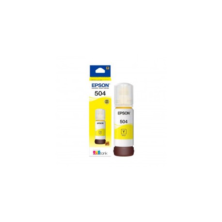 BOTE DE TINTA EPSON 504 AMARILLO T504420