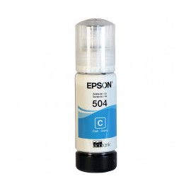 BOTE DE TINTA EPSON 504 CYAN T504220