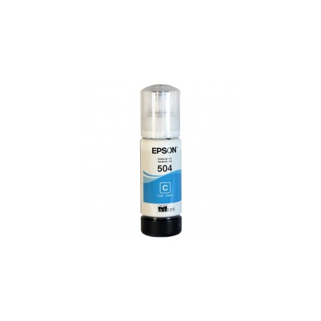 BOTE DE TINTA EPSON 504 CYAN T504220