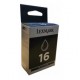 CARTUCHO 16 LEXMARK COLOR NEGRO