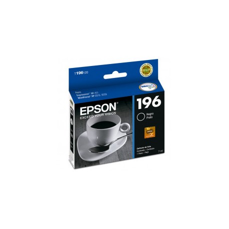 CARTUCHO EPSON 196 COLOR NEGRO T196120