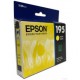 CARTUCHO EPSON COLOR AMARILLO 195
