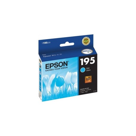 CARTUCHO EPSON COLOR CYAN 195