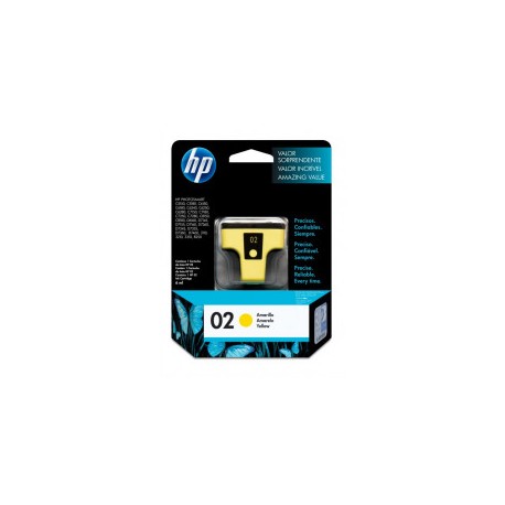 CARTUCHO HP 02 AMARILLO C8771WL
