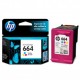 CARTUCHO HP 664 COLOR F6V28AL