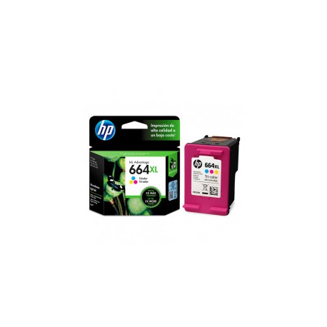 CARTUCHO HP 664XL COLOR F6V30AL