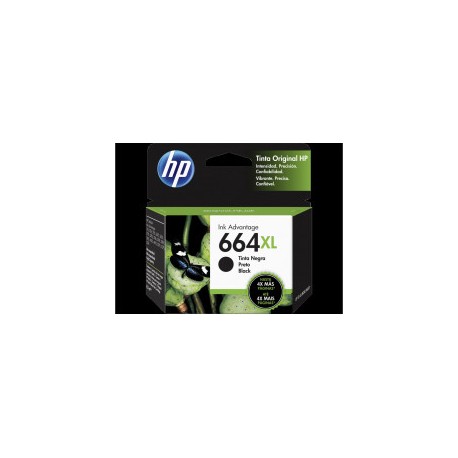 CARTUCHO HP 664XL NEGRO F6V31AL