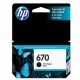 CARTUCHO HP 670 NEGRO
