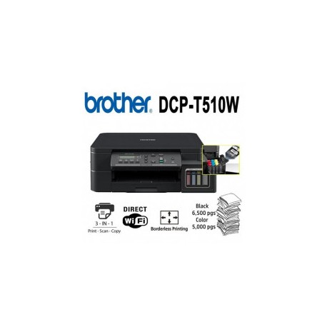 IMPRESORA BROTER DCP-T510W SISTEMA DE TINTA CONTINUA WIFI