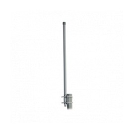 Antena omnidireccional de 2.4 GHz, Ganancia 15 dBi, dimensiones 3.8 x 1.5 mts , conector N-Hembra, con montaje incluido