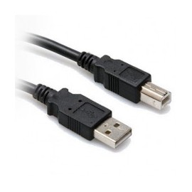 CABLE BROBOTIX USB V2.0 A-B 1.5M NEGRO