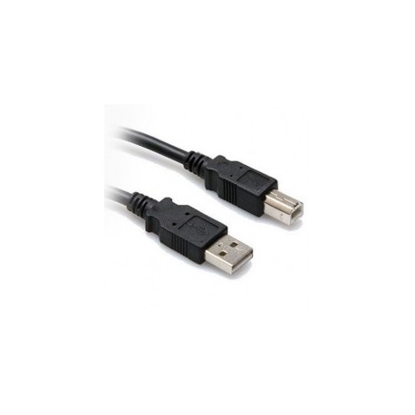 CABLE BROBOTIX USB V2.0 A-B 1.5M NEGRO