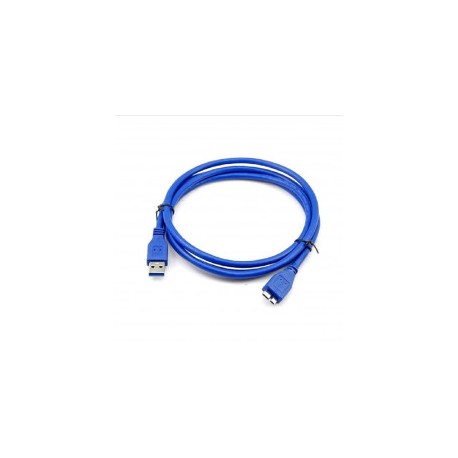 CABLE USB 3.0 PARA HDD HIGH SPEED 1.5 AZUL