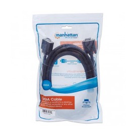 CABLE MANHATTAN VGA 8MM HD15 M-M 4.5M