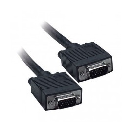 CABLE XT ECH VGA DB15 M-H NEGRO
