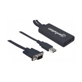 CONVERTIDOR DE VGA A HDMI MANHATTAN M.152426