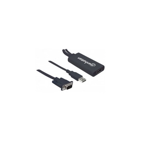 CONVERTIDOR DE VGA A HDMI MANHATTAN M.152426