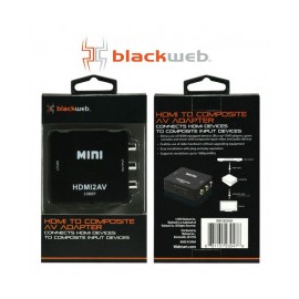 CONVERTIDOR S-VIDEO A HDMI BLACKWEB